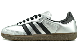 adidas SAMBA OG W SILVMT/CBLACK/GUM5 ji4218 �A�f�B�_�X �T���o OG �E�B�����Y �V���o�[���^���b�N �R�A�u���b�N �K��