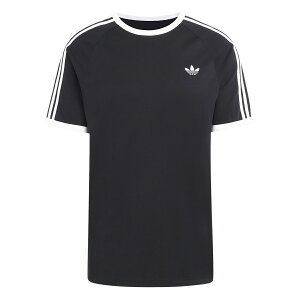 adidas U 3-STRIPES TEE BLACK ke3538 �A�f�B�_�X U �X���[ �X�g���C�v�X T�V���c �u���b�N