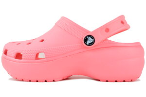[ 4/1 �̓����_�t���f�[!&�|�C���g5�{!] crocs CLASSIC PLATFORM CLOG W GUAVA 206750-6ui �N���b�N�X �N���V�b�N �v���b�g�t�H�[�� �N���b�O �E�B�����Y �O�A�o