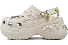 crocs BAE PINNACLE EMBELLISHED CLOG FRAPPE 213424-2mc クロックス ベイ ピナクル エンベリッシュド クロッグ フラッペ