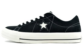 [18日はご愛顧感謝デー＆ポイント5倍!!] CONVERSE ONE STAR SUEDE BLACK 35200860 コンバース ワンスター スエード ブラック