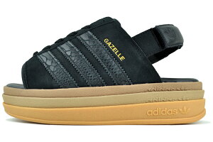 [18���͂����ڊ��Ӄf�[���|�C���g5�{!!] adidas GAZELLE BOLD SANDAL W CBLACK/CBLACK/GOLDMT hq4688 �A�f�B�_�X �K�[�� �{�[���h �T���_�� �E�B�����Y �R�A�u���b�N �S�[���h���^���b�N