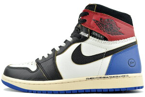 [ 4/1 �̓����_�t���f�[!&�|�C���g5�{!] NIKE FRAGMENT UNION AIR JORDAN 1 RETRO HI OG SP blk/wht-varsity red io7847-002 �i�C�L × �t���O�����g × ���j�I�� �G�A �W���[�_�� 1 ���g�� �n�C OG SP �u���b�N �z���C�g �o