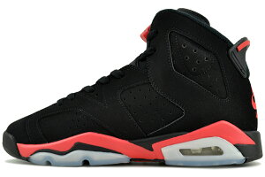 [ �|�C���g5�{&�ő�2000�~OFF�N�[�|�� ] NIKE AIR JORDAN 6 RETRO(GS) INFRARED SALESMAN blk/lt crimson iq1275-001 �i�C�L �G�A �W���[�_�� 6 ���g�� GS �C���t�����b�h �Z�[���X�}�� �u���b�N ���C�g�N�����]��