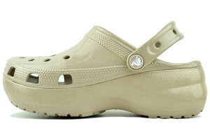 [18���͂����ڊ��Ӄf�[���|�C���g5�{!!] crocs CLASSIC PLATFORM ULTRA SHINE CLOG DARCET 213228-2nm �N���b�N�X �N���V�b�N �v���b�g�t�H�[�� �E���g�� �V���C�� �N���b�O �_�[�Z�b�g