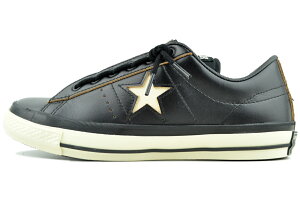CONVERSE ONE STAR Z Schott BLACK/WHITE 33702830 �R���o�[�X �����X�^�[ Z �V���b�g �u���b�N �z���C�g