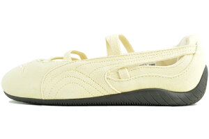 [5/5�́u5�v�̂���!! + �|�C���gUP!!] PUMA SPEEDCAT BALLET SD WNS CREAMY VANILLA-GUM 401287-15 �v�[�} �X�s�[�h�L���b�g �o���G SD �E�B�����Y �N���[�~�[�o�j�� �K��