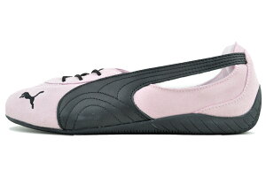 [5/5�́u5�v�̂���!! + �|�C���gUP!!] PUMA SPEEDCAT BALLET NOVA WNS POWDER PINK-PUMA BLACK 408340-01 �v�[�} �X�s�[�h�L���b�g �o���G �m���@ �E�B�����Y �p�E�_�[�s���N �v�[�}�u���b�N