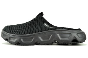 SALOMON REELAX SLIDE 6.0 W BLACK/BLACK/ALLOY l47112400 �T������ �����b�N�X �X���C�h 6.0 �E�B�����Y �u���b�N �A���C