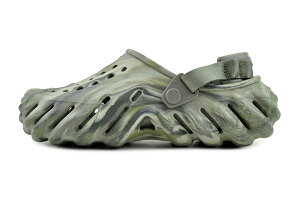 crocs ECHO MARBLED CLOG DUSTY OLIVE 208454-3n4 �N���b�N�X �G�R�[ �}�[�u���h �N���b�O �_�X�e�B�I���[�u