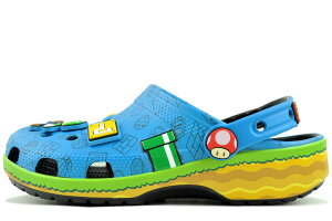 [ �|�C���gUP&�ő�2000�~OFF�N�[�|�� ] crocs SUPER MARIO CORE CLASSIC CLOG MULTI 212138-90h �N���b�N�X �X�[�p�[�}���I �R�A �N���V�b�N �N���b�O �}���`