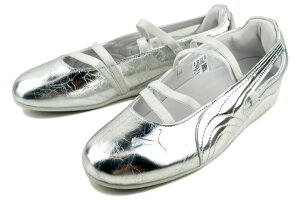[ 8/1 �̓����_�t���f�[!&�|�C���g5�{!] PUMA SPEEDCAT BALLET LUSTRE WNS PUMA SILVER-FEATHER GREY 408264-01 �v�[�} �X�s�[�h�L���b�g �o���G ���X�^�[ �E�B�����Y �v�[�}�V���o�[ �t�F�U�[�O���[