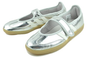 [ 8/1 �̓����_�t���f�[!&�|�C���g5�{!] adidas SAMBA JANE W SILVMT/OHITE/GUM4 kk2502 �A�f�B�_�X �T���o �W�F�[�� �E�B�����Y �V���o�[���^���b�N �I�t�z���C�g �K��
