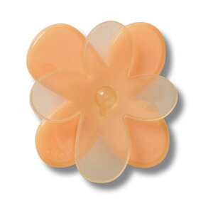 crocs JIBBITZ BLOOMING CRANGE FLOWER 10015322 �N���b�N�X �W�r�b�c �u���[�~���O �I�����W �t�����[