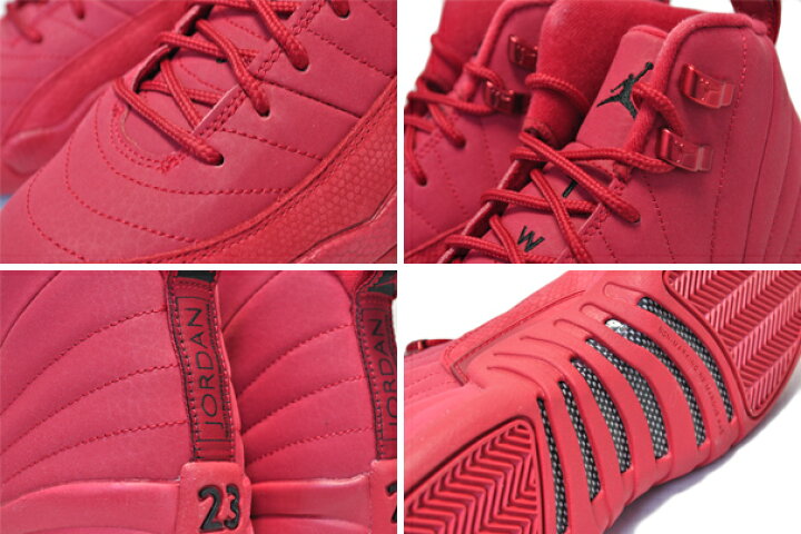 楽天市場】NIKE AIR JORDAN 12 RETRO(GS) gym red/black-gym red 