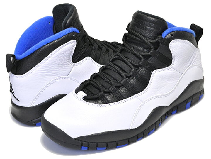 楽天市場】NIKE AIR JORDAN 10 RETRO ORLANDO white/black-royal blue 