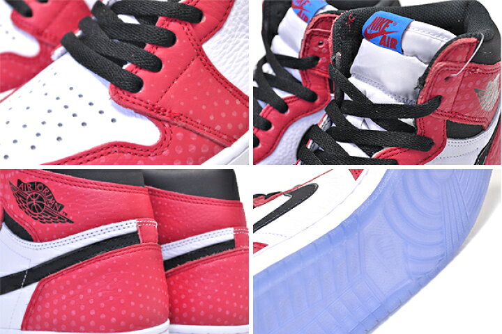 楽天市場】NIKE AIR JORDAN 1 RETRO HI OG SPIDER-MAN 
