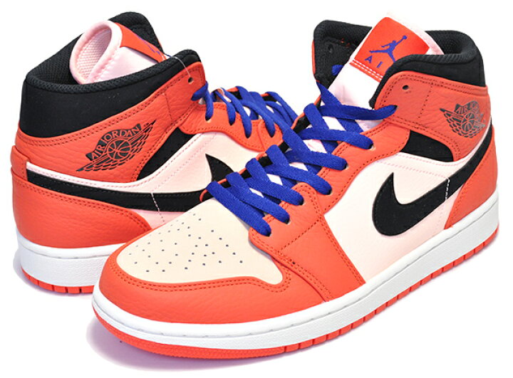 楽天市場】NIKE AIR JORDAN 1 MID SE team organge/black-crimson tint 