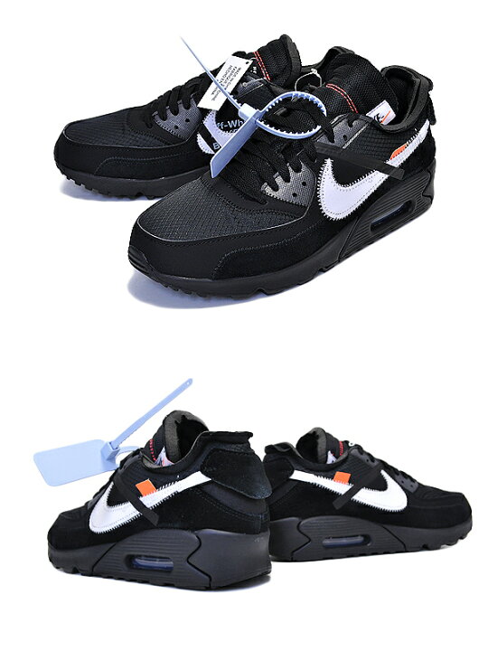 楽天市場】THE 10 : NIKE AIR MAX 90 OFF-WHITE black/black-cone 