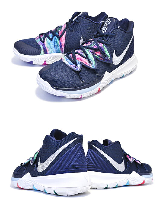 楽天市場】NIKE KYRIE 5 EP MULTI COLOR multi-color/metallic silver 