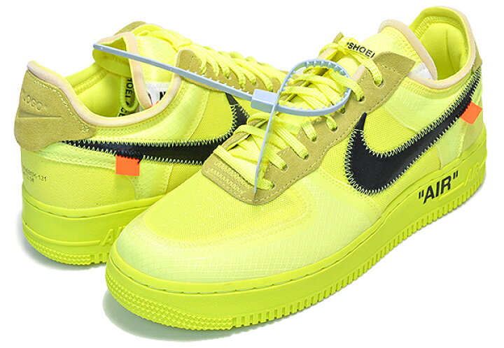 楽天市場】THE 10 : NIKE AIR FORCE 1 LOW OFF-WHITE volt/black-volt 