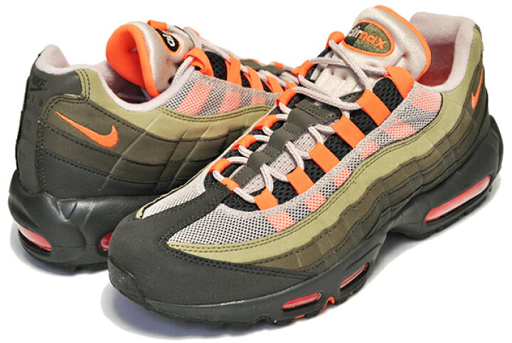 楽天市場】NIKE AIR MAX 95 OG string/total orange-neutral olive 