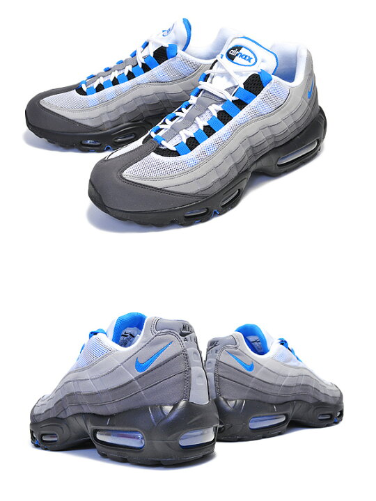 楽天市場】NIKE AIR MAX 95 CRYSTAL BLUE white/crystal blue at8696 