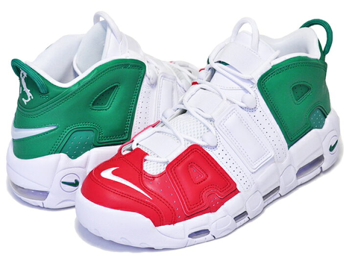 楽天市場】NIKE AIR MORE UPTEMPO 96 ITALY QS university red/white  