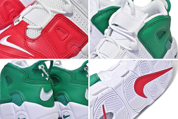 楽天市場】NIKE AIR MORE UPTEMPO 96 ITALY QS university red/white  