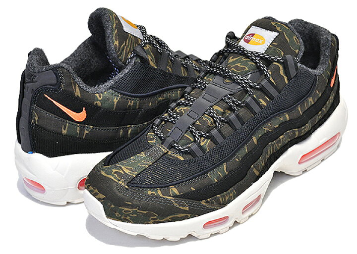 楽天市場】NIKE AIR MAX 95 CARHARTT WIP black/total orange-sail 