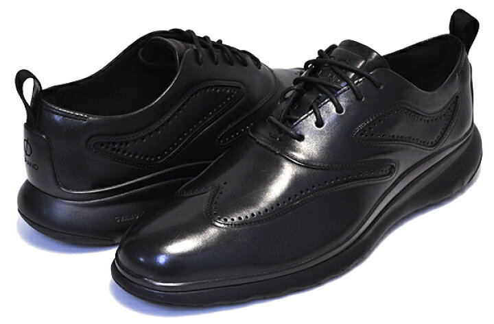 楽天市場】COLE HAAN 3.ZEROGRAND WING OX BLACK LTR/TPU/BLK 【コール 