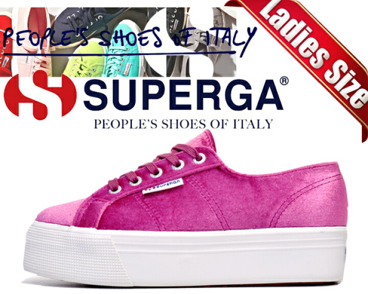 楽天市場 Superga 2790 Velvetchenillew Red Dahlia スペルガ 2790 ベルベット 厚底 スニーカーヒールアップ レッド S00djh0 2 Limited Edt