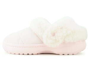 [ �|�C���gUP&�ő�2000�~OFF�N�[�|�� ] crocs CL UNFURGTBLE QUILTED VEGAN SUEDE BUBBLE ICE 214038-7df �N���b�N�X �N���V�b�N �A���t�@�[�Q�b�^�u�� �L���e�b�h ���B�[�K���X�G�[�h �o�u���A�C�X