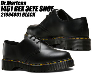 [18���͂����ڊ��Ӄf�[���|�C���g5�{!!] Dr.Martens 1461 BEX 3EYE SHOE BLACK 21084001 �h�N�^�[�}�[�`�� �x�b�N�X 3�z�[�� �V���[�Y ���� �\�[�� �����Y �u�[�c