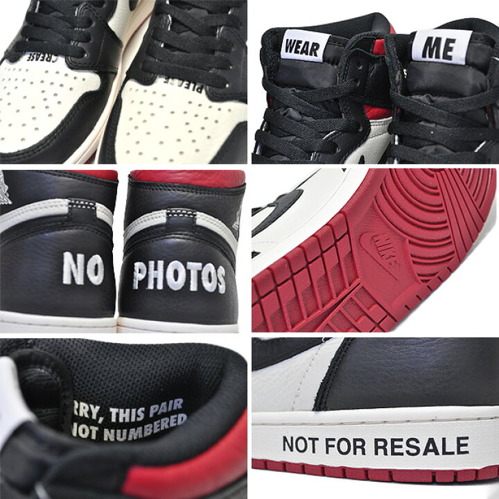 楽天市場】NIKE AIR JORDAN 1 HI OG NRG NOT FOR RESALE sail/black  