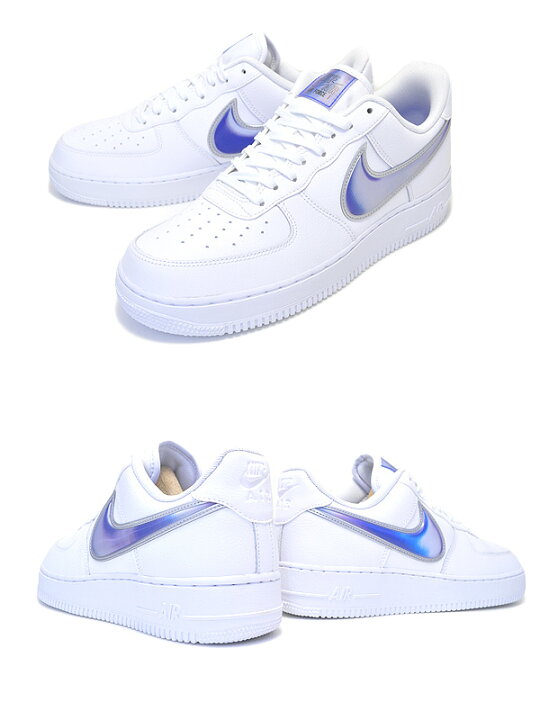 楽天市場】NIKE AIR FORCE 1 07 LV8 3 white/racer blue ao2441-101 