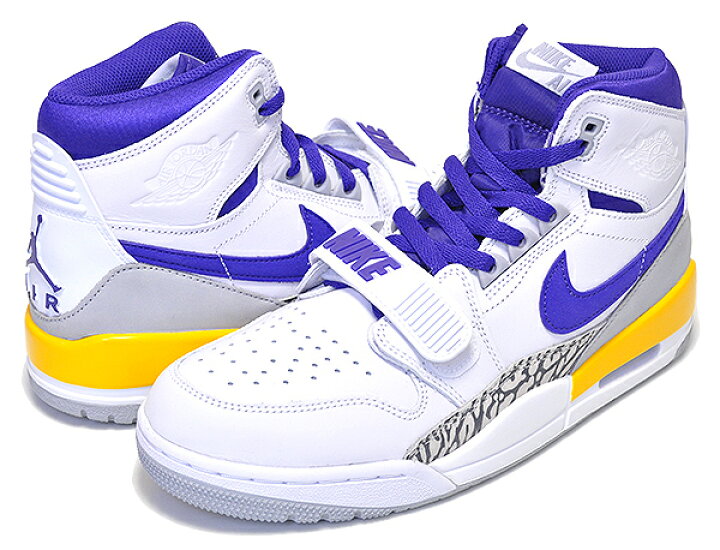 楽天市場】NIKE AIR JORDAN LEGACY 312 white/field purple-amarillo  