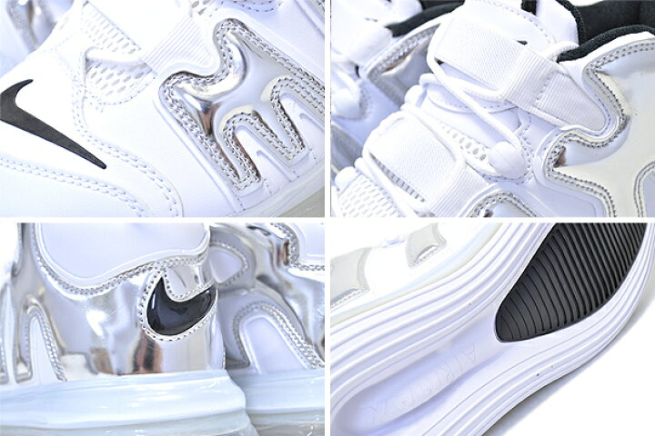 楽天市場】NIKE AIR MORE UPTEMPO 720 QS 1 white/chrome-black bq7668 