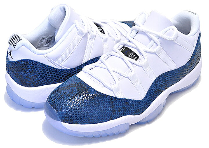 楽天市場】NIKE AIR JORDAN 11 RETRO LOW LE SNAKE white/black-navy 