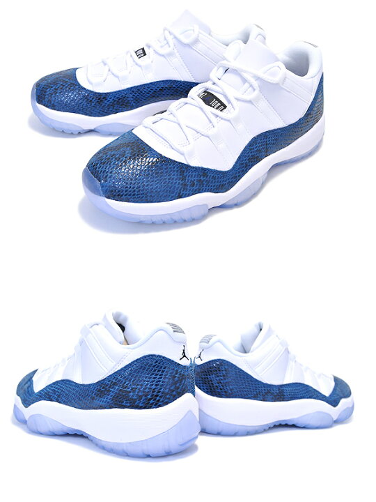 楽天市場】NIKE AIR JORDAN 11 RETRO LOW LE SNAKE white/black-navy 