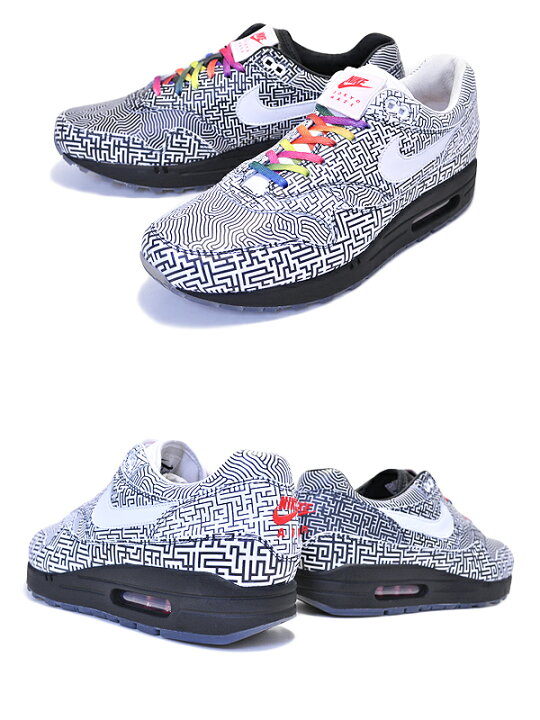 楽天市場】NIKE AIR MAX 1 OA YT TOKYO MAZE blk/wht-h.red ナイキ  