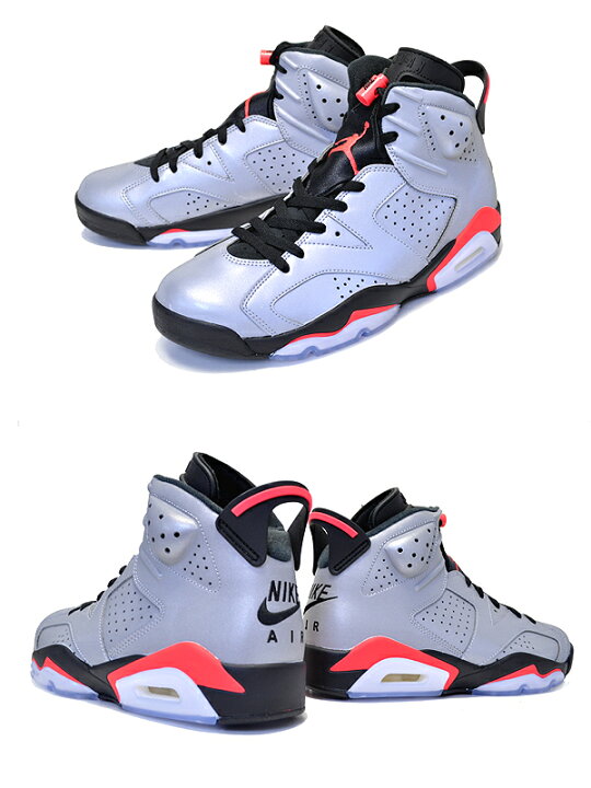 楽天市場】NIKE AIR JORDAN 6 RETRO SP REFLECT reflect silver