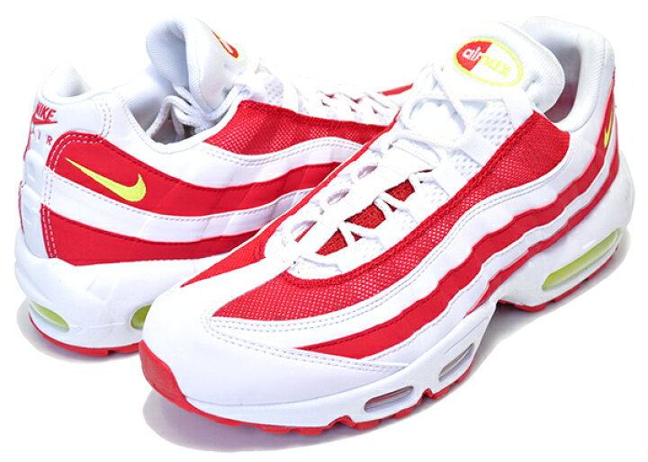 楽天市場】NIKE AIR MAX 95 white/volt-white MARINE DAY cq3644-171 