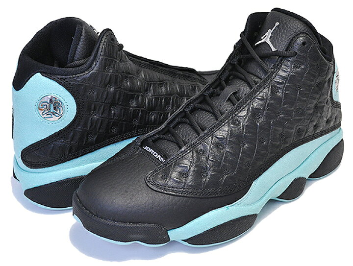 楽天市場】NIKE AIR JORDAN 13 RETRO ISLAND GREEN black/metallic 