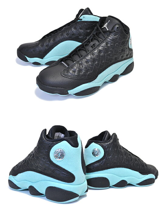 楽天市場】NIKE AIR JORDAN 13 RETRO ISLAND GREEN black/metallic