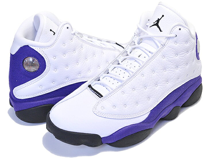 楽天市場】NIKE AIR JORDAN 13 RETRO LAKERS white/black-court purple 