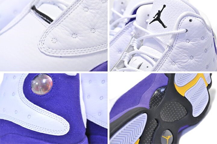 楽天市場】NIKE AIR JORDAN 13 RETRO LAKERS white/black-court purple 