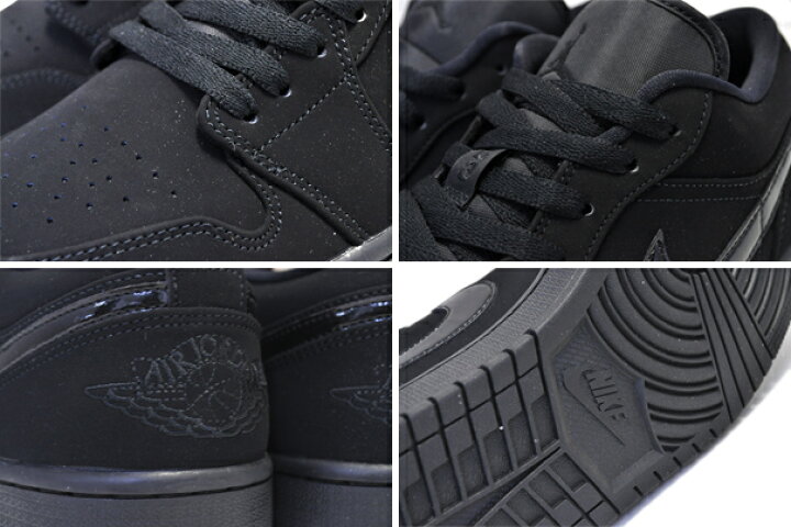 楽天市場】NIKE AIR JORDAN 1 LOW TRIPLE BLACK black/black-black 