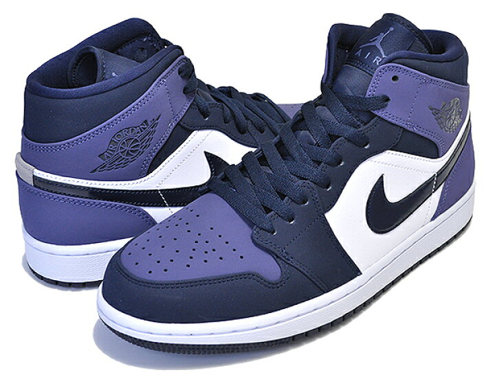 楽天市場】NIKE AIR JORDAN 1 MID obsidian/obsidian 