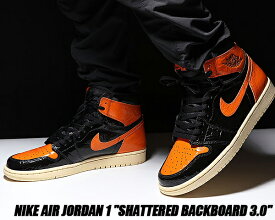 NIKE AIR JORDAN 1 RETRO HI OG SHATTERED BACKBOARD 3.0 black/starfish-pale vanilla 555088-028 ナイキ エア ジョーダン 1 ハイ OG AJ1 HIGH シャッタードバックボード